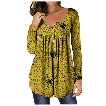 

Juebong Plus Size Tunic Tops for Leggings Casual Flowy Tshirts Ruched Blouses for Women Long Sleeves Floral Print Pullover Summer Casual Dressy Blouse Tops