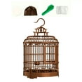 thumbnail image 2 of Jaula retro para pájaros, accesorios de interior, jaula para loros, canarios, pinzones y cacatúas estilo A, 2 of 8