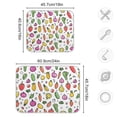 thumbnail image 4 of Yayeee Dish Drying Mat for Kitchen Counter 16"x18" Microfiber Absorbent Pad, Various Vegetables Pattern, 4 of 7