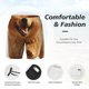 thumbnail image 3 of Balery Happy Fluffy Running Dog Bañador para hombre, shorts de playa de secado rápido con entrepierna y forro de compresión-3X-Large, 3 of 6