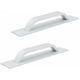 thumbnail image 1 of Tiradores para gabinetes de plata mate, manijas para puertas corredizas de diseño moderno y simple, aleación de aluminio resistente a la corrosión, superficie lisa, agarre cómodo para uso en, 1 of 5