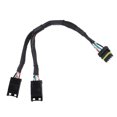 thumbnail image 1 of Unique Bargains Can Bus EFI Y Splitter Cable Connector Adapter Plastic Black, 1 of 6
