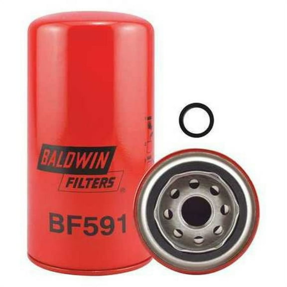 BALDWIN FILTERS BF591 Fuel Filter,7-3/16 x 3-11/16 x 7-3/16 In