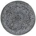 thumbnail image 4 of SAFAVIEH Marquee Jone Medallion Area Rug, Black/Ivory, 4' x 6', 4 of 10