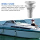 thumbnail image 4 of Salida De Escape De Barco De 44624 Pulgadas, Accesorio De Escape De Nailon Para Barco, Accesorio De Salida De Drenaje De Barco Fácil De Instalar Para Barcos Marinos Y Yates Minnieouse VI006414-00, 4 of 7