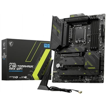 MSI MAG Z790 TOMAHAWK MAX WIFI LGA 1700(14th,13th,12th Gen) DDR5 ATX 8x SATA 6G  4x M.2  Wi-Fi 7  Bluetooth 2.5Gbps LAN Motherboard