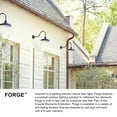 thumbnail image 5 of 1 Light Small Outdoor Wall Lantern In Industrial Style 9.5 Inches Wide By 9 Inches High-Antique Brushed Aluminum Finish Hinkley Lighting 12076Al, 5 of 7