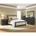 thumbnail image 4 of Progressive Furniture Willow Wood Upholstered Queen Headboard Distressed Black, 4 of 9