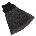 thumbnail image 1 of Vestido sin mangas con lentejuelas vestido sin mangas con cuello en V negro talla grande suave para mujer para fiesta de cóctel ANGGREK Otros, 1 of 8