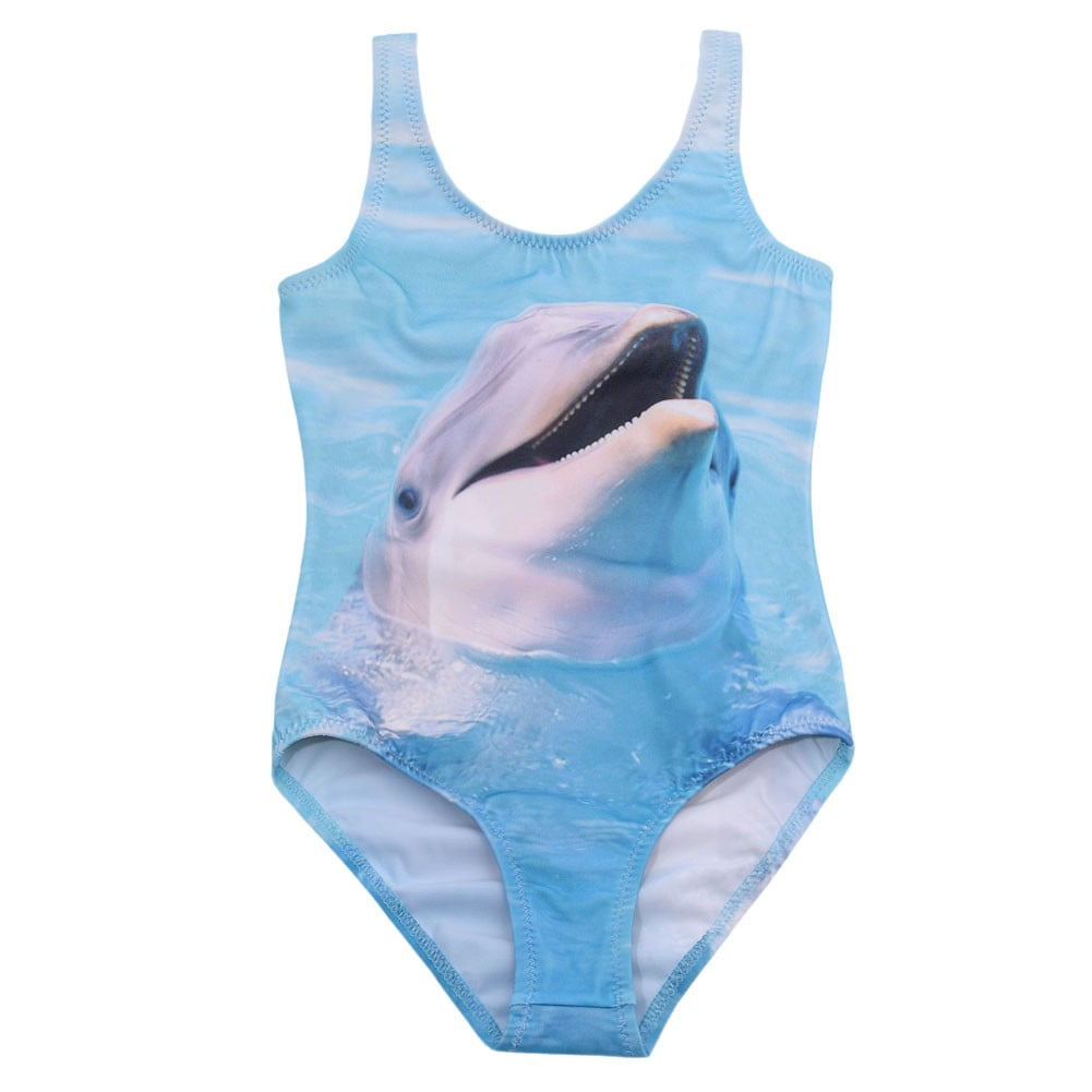 girls dolphin swimsuit