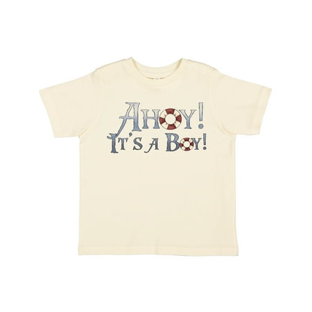 

Inktastic Ahoy It s a Boy Gift Toddler Boy Girl T-Shirt