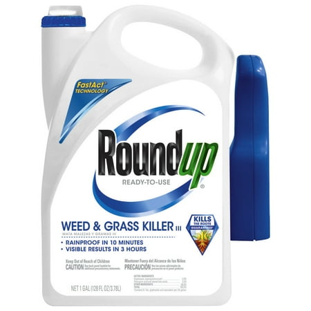 Roundup Ready-To-Use Weed & Grass Killer III Trigger (Best Patio Weed Killer)