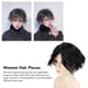 thumbnail image 3 of Peluca Negra Corta, Piezas De Pelo De Mujer En Capas, Pelo Rizado Esponjoso, Ajustable, Hermoso Para Cosplay Para Mujer, 3 of 7