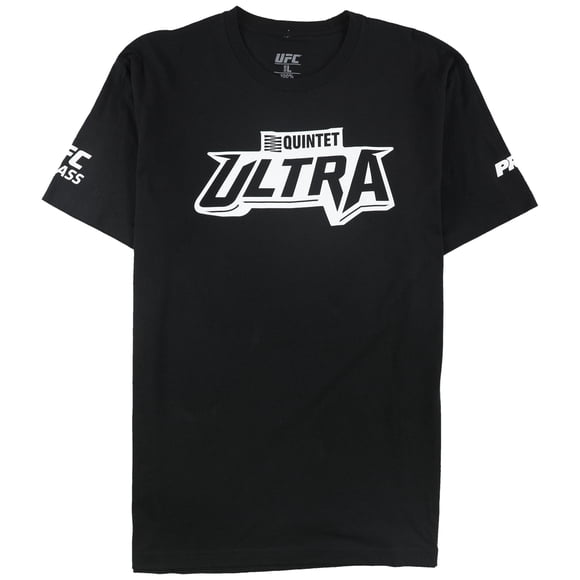 Camiseta gráfica para hombre UFC Quintet Ultra negra grande