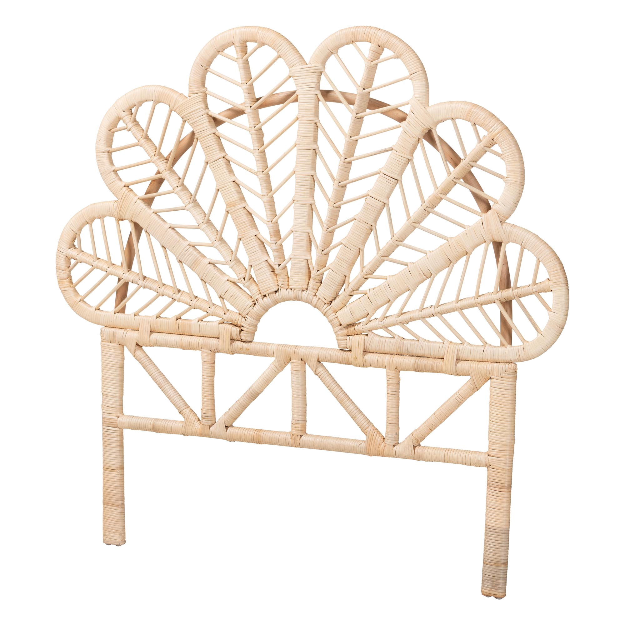 bali & pari Lolita Boho Standalone Headboard, Twin, Natural
