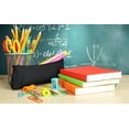 thumbnail image 6 of 100 Pack of Bulk Wholesale Solid Color Zippered Pencil Cases for Pens, Pencils, Markers, Crayons, Writing and Stationary Supplies in 8 Assorted Colors, 6 of 9