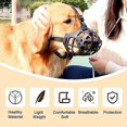 thumbnail image 4 of Dog Muzzle For Large Dogs Biting, Breathable Adjustable Mouth Basket, 4 of 5