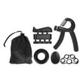 thumbnail image 1 of Kit de fortalecimiento de agarre de mano de silicona elástica, amigable con la piel, kit de entrenamiento de antebrazo portátil para recuperación de entrenamiento familiar, 1 of 14