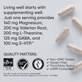 thumbnail image 4 of Sports Research® Sleep Complex w/ Valerian Root GABA & Magnesium - Natural Sleep Aid Relaxation, 4 of 7