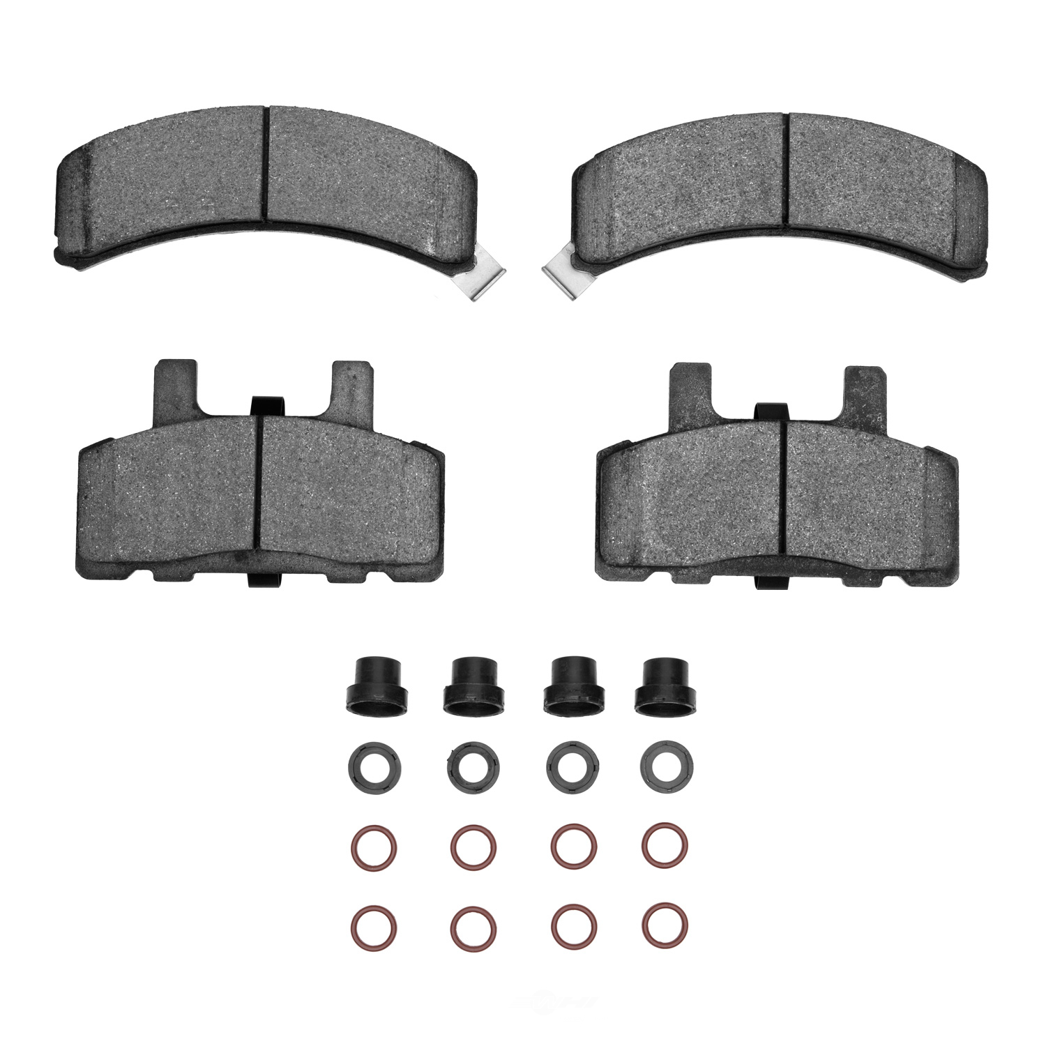 Dynamic Friction Company 1214-0369-01 DFC Heavy Duty Pads and Hardware Kit