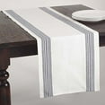 thumbnail image 6 of Fennco Styles Multi Linge Printed Striped Design Cotton Table Runner, 6 of 8
