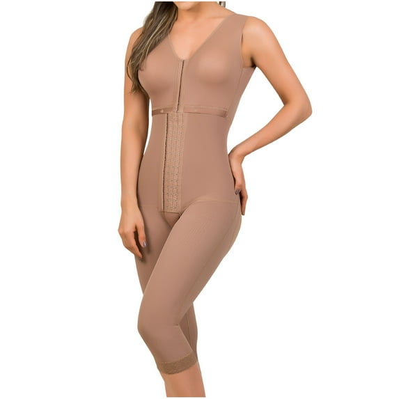 Mariae Faja Colombiana Postoperatoria Postparto BBL STAGE 2 Post Surgery Tummy Tuck Full Body Postpartum Shapewear Bodysyuit for Woman