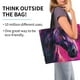thumbnail image 2 of Disketp Watercolor Painting White Horse Bolsa Tote Estampada para Mujer, Bolso de Hombro y de Mano para Compras y Viajes, 2 of 8