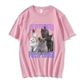 thumbnail image 5 of Camiseta de manga corta para hombre, camisa con certificado de Coño, gato, Meme, informal, Vintage, de gran tamaño, ropa de calle, 5 of 5