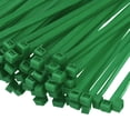 thumbnail image 3 of Uxcell 7.8-Inch Cable Craft DIY Ties Self-Locking Zip Nylon Green 100 Pack, 3 of 5