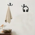 thumbnail image 2 of Retro Coat Hook B Hanging Hooks, 1X Vintage Coat Hook Hooks, Multi-color, 2 of 3