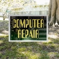thumbnail image 5 of Computer Repair Yard Sign 5 Pack of 24 Inch x 36 Inch Single Sided Weatherproof Heavy-Duty Plastic with Stake | PC and Laptop Fixes, Virus Removal, Technical Services | Made in USA, 5 of 7