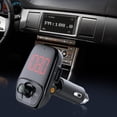 thumbnail image 3 of Pantalla Grande Coche Bluetooth Teléfono Manos Libres Carga Rápida Transmisor Fm Seguridad U Disco Reproductor De Música Cargador Con Voz Inteligente Para Automóviles Autobuses Camiones T17 Scienceny VI007011-00, 3 of 6