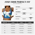 thumbnail image 6 of Lsque Cool Unicorn Star Golden Printed Women'S Sports Bra, Compression, Moisture Wicking, High-Impact Sports Bra For Women,Supportive sports bra-XX-Large, 6 of 9