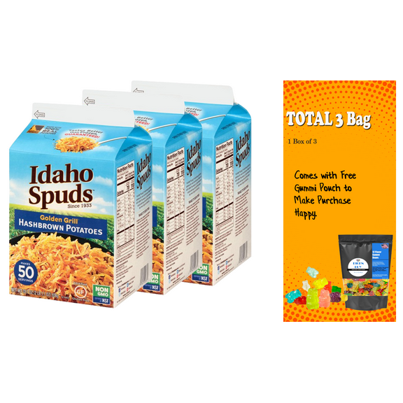 Golden Grill Hashbrown Potatoes, 33oz.3pk - Free PICKN BUY Gummies