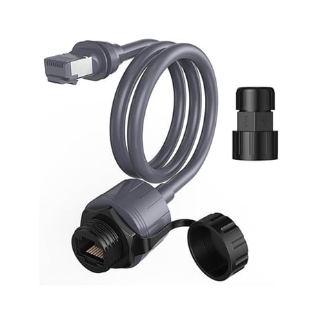 Ethernet Adapter RJ45 Coupler Waterproof For Gen3 Networking Cord
