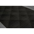 thumbnail image 2 of Santorini Black Black Argyle Modern Contemporary Area Rug Tapis Carpet For Living Room Bedroom Kitchen, 2 of 3