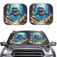 thumbnail image 2 of Balery Colorful Underwater Shark Parasol para parabrisas de coche de 2 piezas | Parasol plegable para parabrisas delantero de coche para la mayoría de sedanes-Medium, 2 of 6