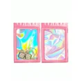 thumbnail image 3 of 100pcs PVC Window Jewelry Storage Bags Anti Oxidation Transparent Zipper Pouch Waterproof Sealed For Earrings Necklaces Bracelets Gift Packaging Pink L, 3 of 5