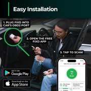 Bluetooth OBD2 Scanner for Car - Car Code Readers & Scan Tools for iPhone & Android - Wireless OBD2 Auto Diagnostic Tool to Check Engine & (1 Pack)