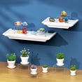 thumbnail image 5 of FrostHike Acrylic Display Risers Stand 2 Sets.3 Steps Clear Riser Shelf Showcase for Amiibo Funko POP Figures -3"x3"x4", 5 of 5