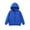 Blue#688, variant on LIIPEE Girls Boys Jacket Solid Color Long Sleeve Hooded Zip Up Thickened Jackets With Pockets Toddler Versatile Daily Coat,Black,3-4 Years