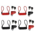 thumbnail image 4 of Accesorios para bicicletas Bloqueo de frenos de disco de ruedas antirrobo con cable de acero para scooter M365 (rojo) Hugtrwg  Para estrenar, 4 of 8