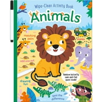 Wipe-Clean Activity Fun Animals, (Paperback)