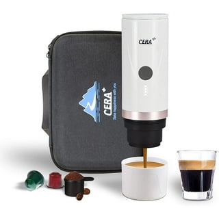Car Coffee Maker, DC 12V 65ML Portable Sealing Protection Electric Espresso  Machine Black Car Coffee Machine Cigarette Lighter Power Supply Espresso