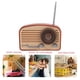 thumbnail image 4 of Adornos navideños Poaug con descuento de liquidación, modelo de casa de muñecas en miniatura, simulación de radio retro () 1 pieza de radio en miniatura para diseño de accesorios de casa de muñecas,, 4 of 8