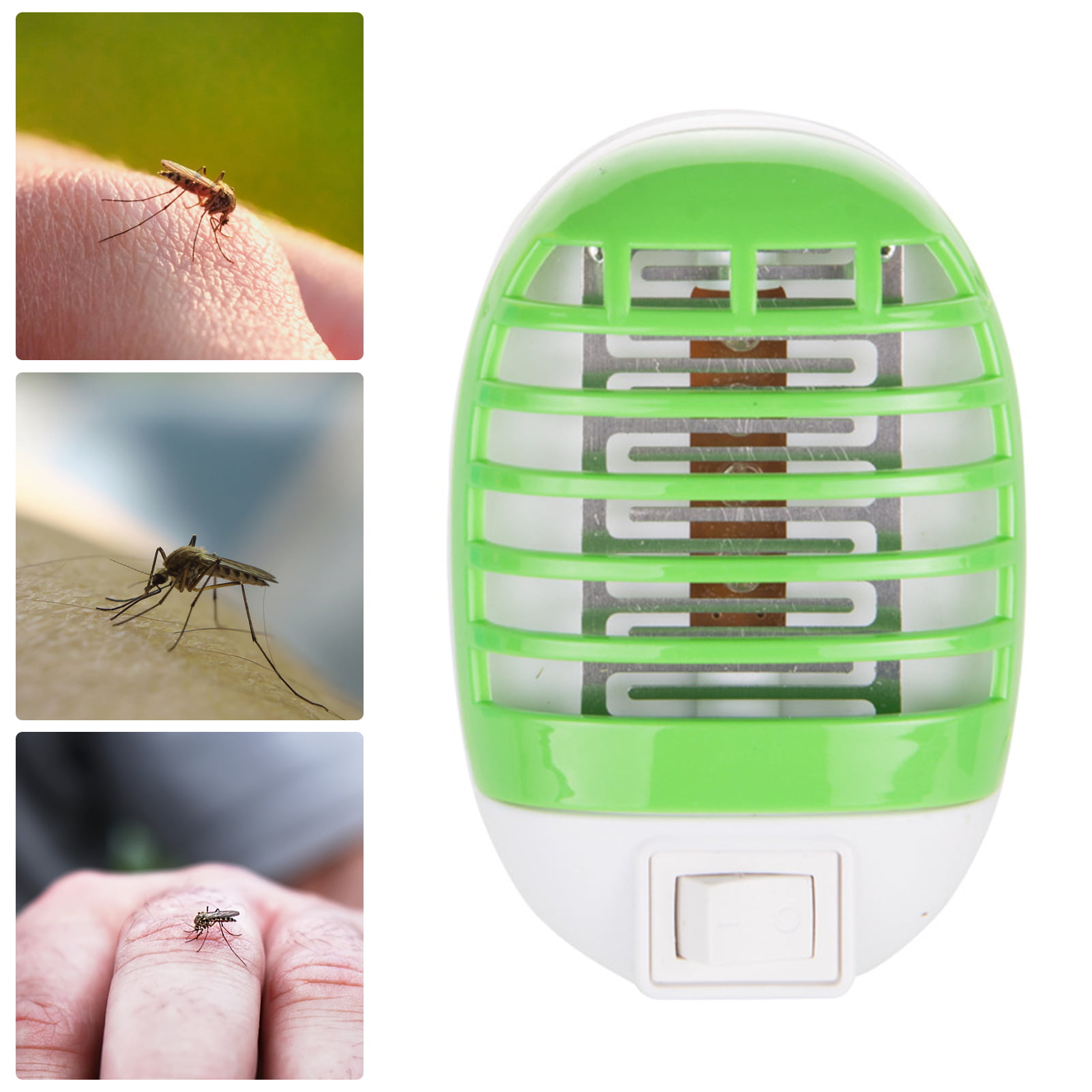 Electronic LED Physical Mosquito Killing Killer Lamps 110V & 220V Home Office 