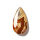 thumbnail image 3 of Natural Crazy Agate Pendants Teardrop Charm 39~39.5x19~19.5x6.5~7mm Hole: 1.2mm, 3 of 4