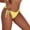 Yellow, variant on HOWPAY Women Bikini Bottoms Moderate Coverage High Cut Crochet Basic Swim Briefs Stretchy Mid Waisted Solid Color Beach Pool Swimsuit Bottoms Army Green L