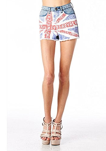 Frayed Fashion Denim Shorts 