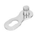 thumbnail image 1 of Eslabón de la cadena de la bicicleta, bicicleta de acero de 4 pares Bicicleta 12 Cadena de velocidad Piezas del conector del eslabón perdido Accesorio de ciclismo(10 * 10 * 3cm-Plata) EOTVIA NO, 1 of 6